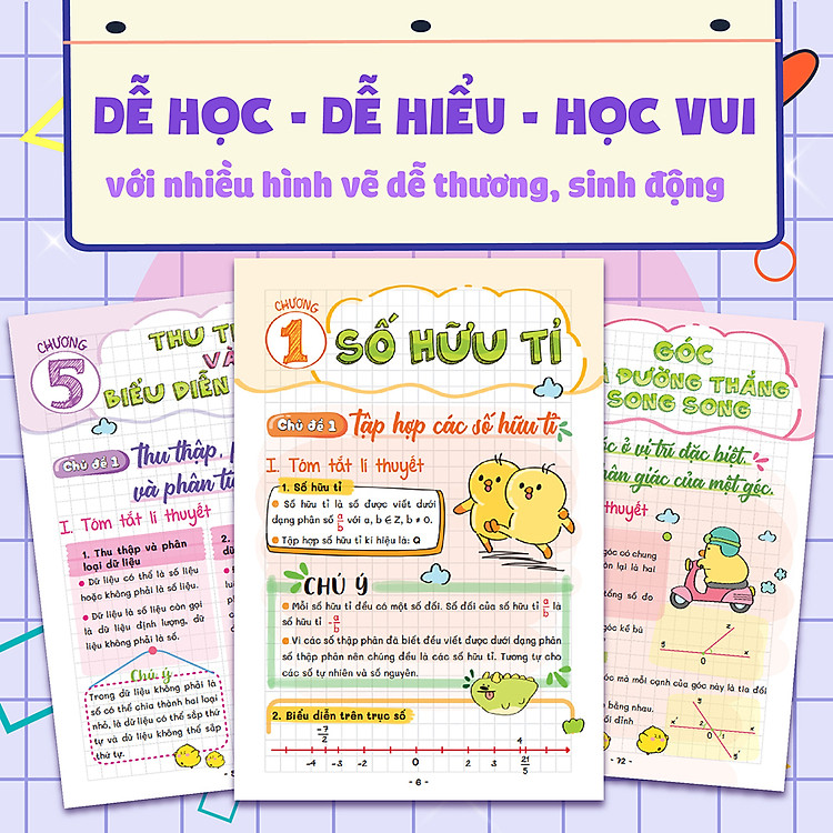 Takenote Sổ tay kiến thức và dạng toán 7 - Ảnh 6