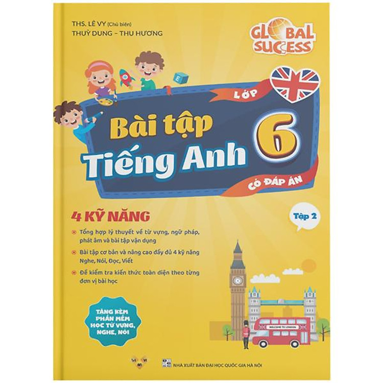 Global Success - Bài Tập Tiếng Anh 6 - Tập 2 (Có Đáp Án) - Ảnh 2