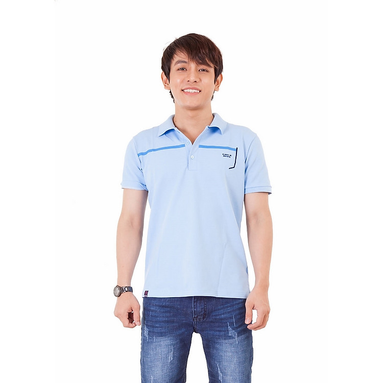 Áo Polo Nam Pol Always Gavani - Xanh Biển