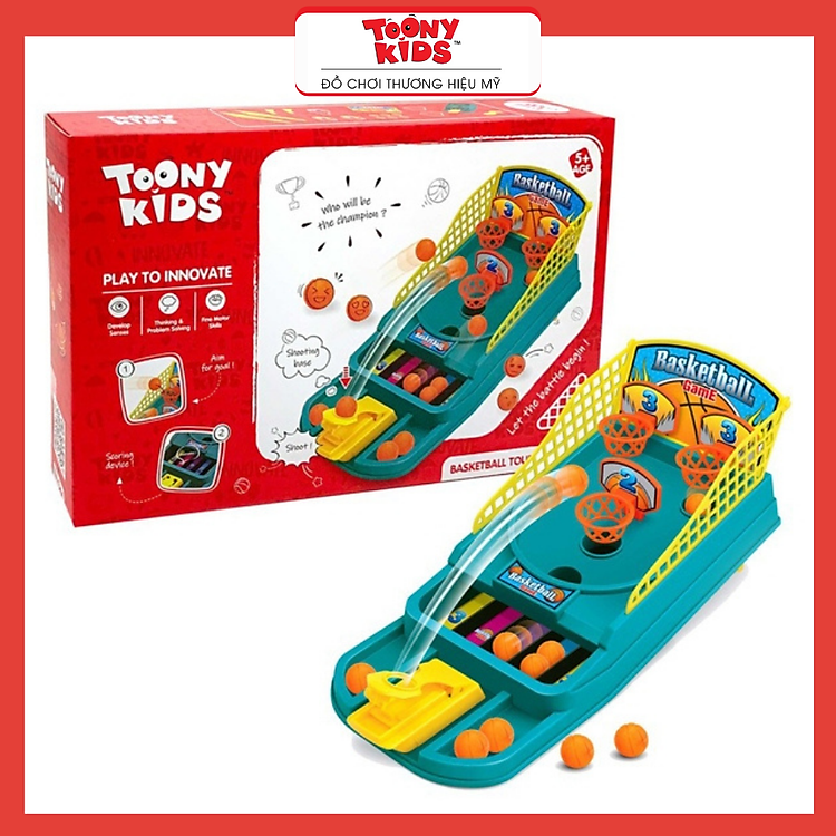 Mua tại MyKingdom: Bộ Bắn Bóng Rổ TOONYKIDS - TN046 - Ngập tràn khuyến mãi