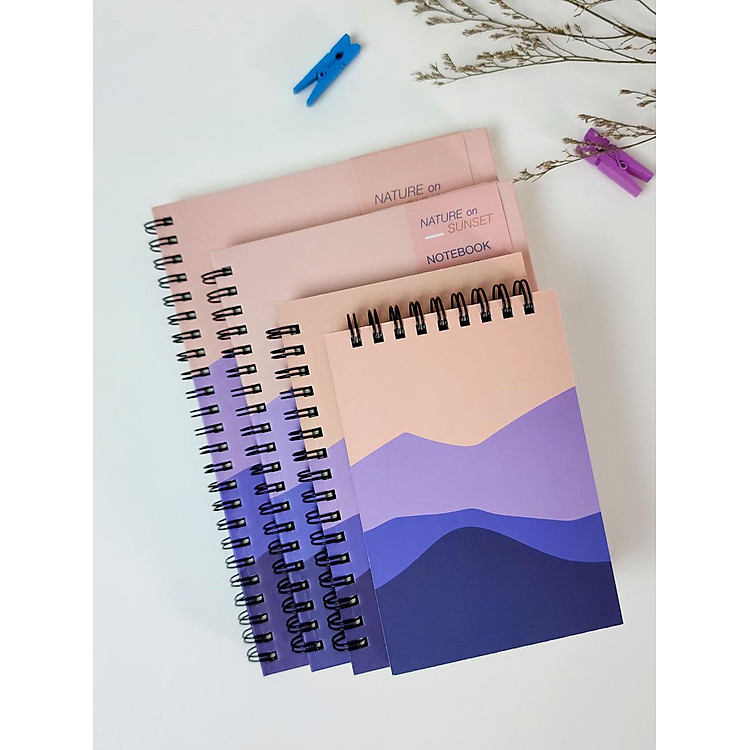 Sổ Lò Xo Trên Giấy Trơn (160 trang, 9 x 13 cm, 80gsm) - Ảnh 4