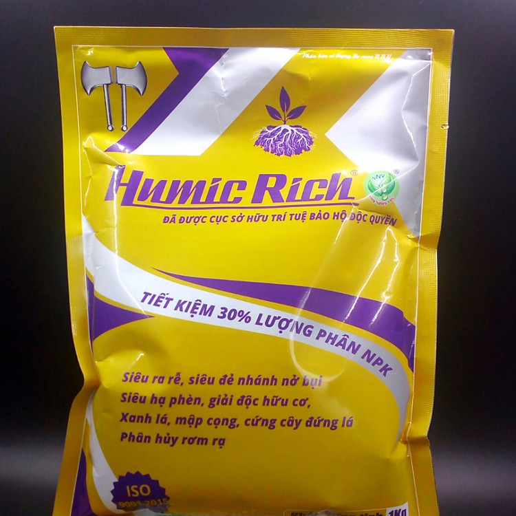 VIÊN ĐEN phân bón cải tạo đất HUMIC RICH