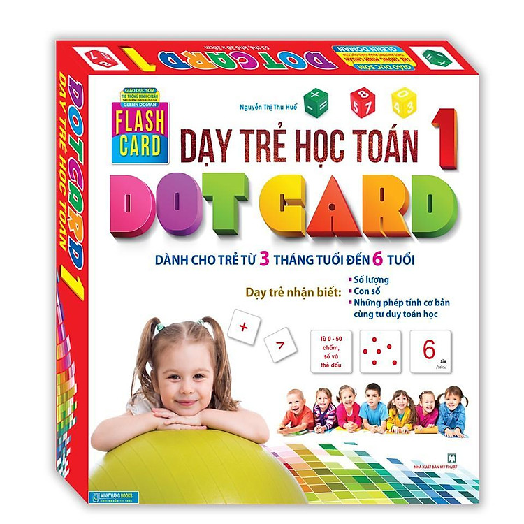 Hộp Flashcard – Dạy Trẻ Học Toán Dotcard (Tập 1)
