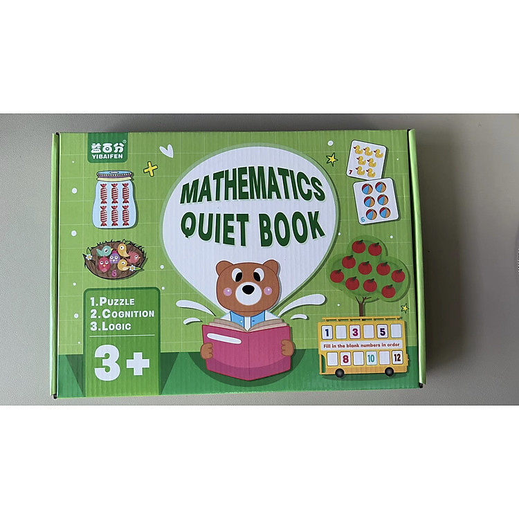 Sách bóc dán toán học Montessori cho bé Chính hãng Giá tốt - Hình ảnh 4