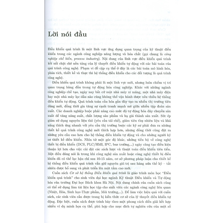 Cơ sở hệ thống điều khiển quá trình (Tái bản 2022) - Ảnh 4