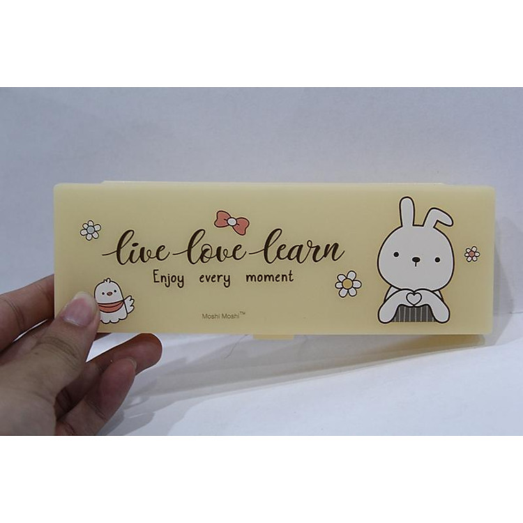 Hộp Bút Nhựa Moshi 354 - Màu Vàng - Ảnh 3