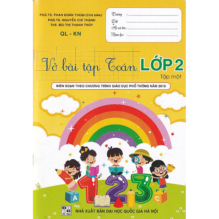 Sách - Vở bài tập toán lớp 2 tập 1 - Kết nối (Biên soạn theo CT GDPT 2018)