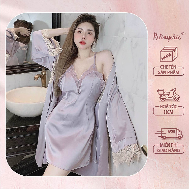 Váy Ngủ Thoải Mái Gợi Cảm (Không kèm áo choàng) - B.Lingerie
