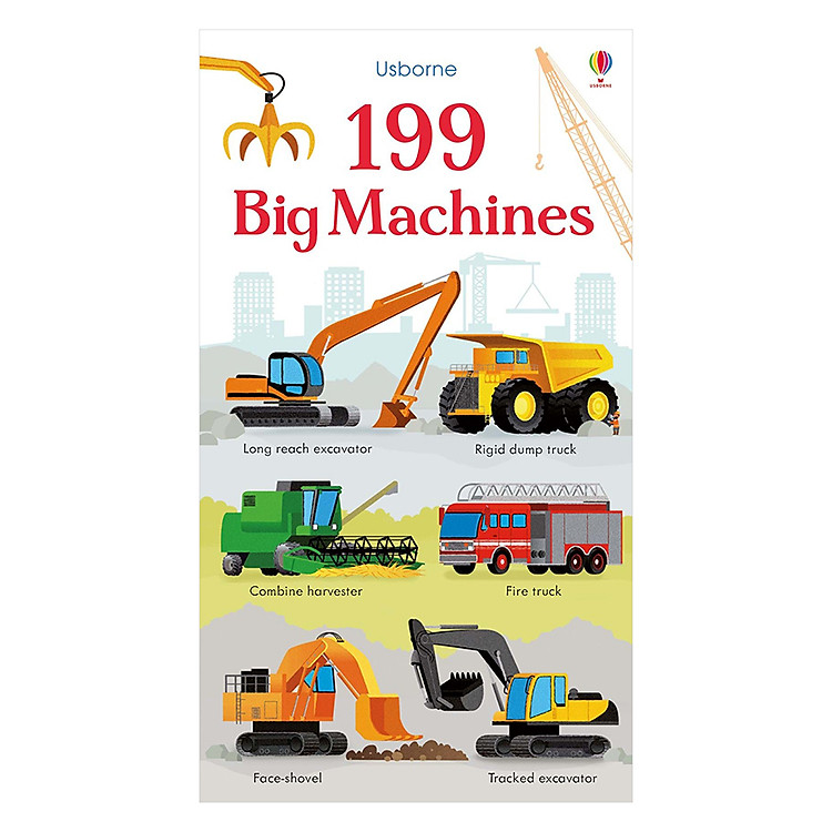 Sách Usborne 199 Big Machines