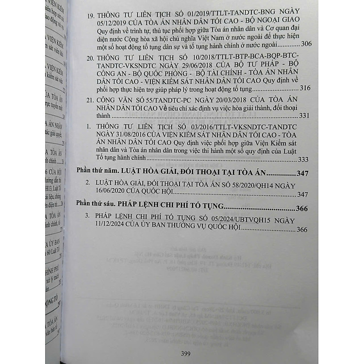 Luật Tố Tụng Hành Chính năm 2015 sđ, bs năm 2025 và Các Văn Bản Hướng Dẫn Thi Hành (V2595D) - Ảnh 7