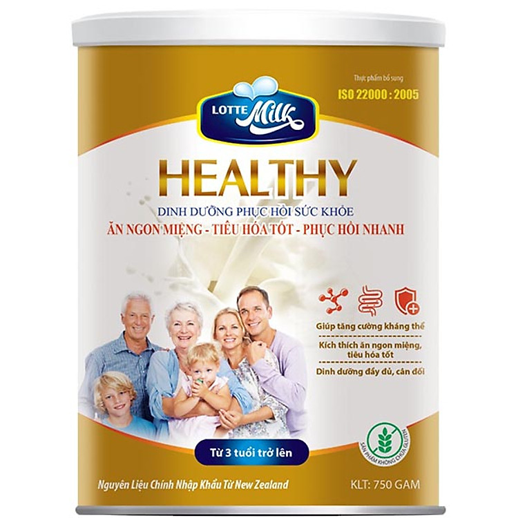 Sữa LOTTEMILK HEATHY
