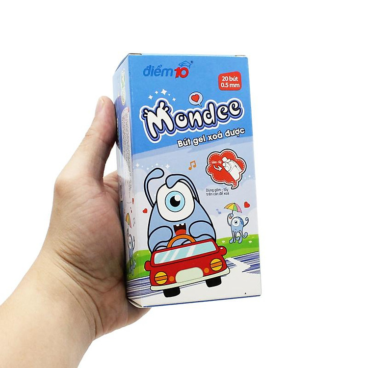 Bút Gel Xóa Được Mondee 0.5 mm (20 chiếc) - Ảnh 2