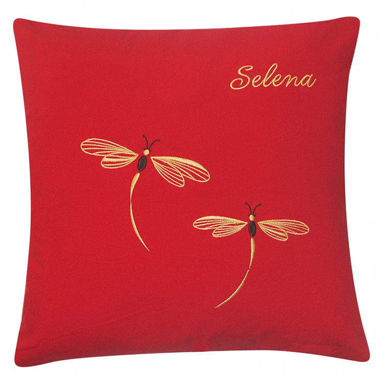 Gối Tựa Thêu Thắng Lợi 40x40cm