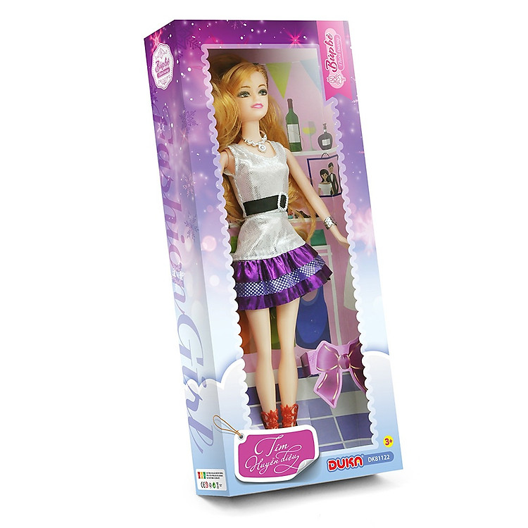 Mua Búp Bê Thời Trang Tím Huyền Diệu DK81122 Chính hãng Ưu đãi - Hình ảnh 2