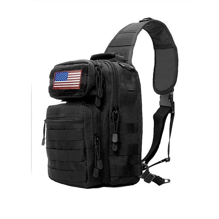 Balo Chéo Kích Cỡ Lớn Màu Đen Lính TDNN