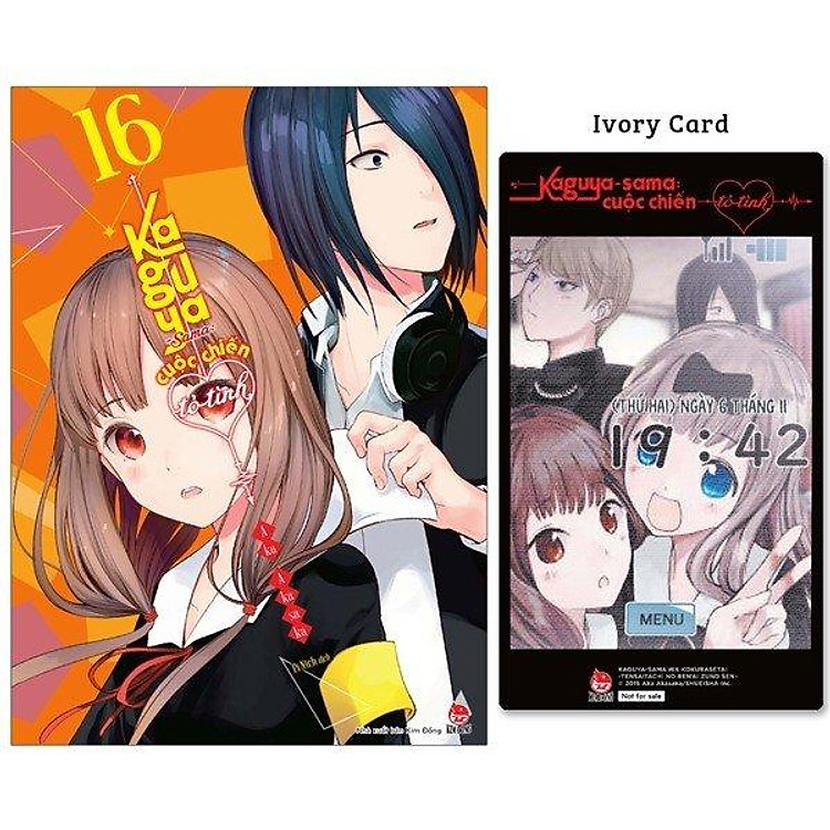 Kaguya-Sama: Cuộc Chiến Tỏ Tình - Tập 16 - Tặng Kèm Ivory Card