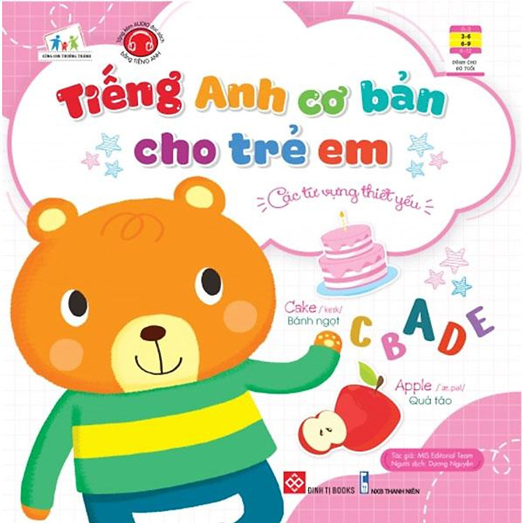 Tiếng Anh Cơ Bản Cho Trẻ Em – Các Từ Vựng Thiết Yếu