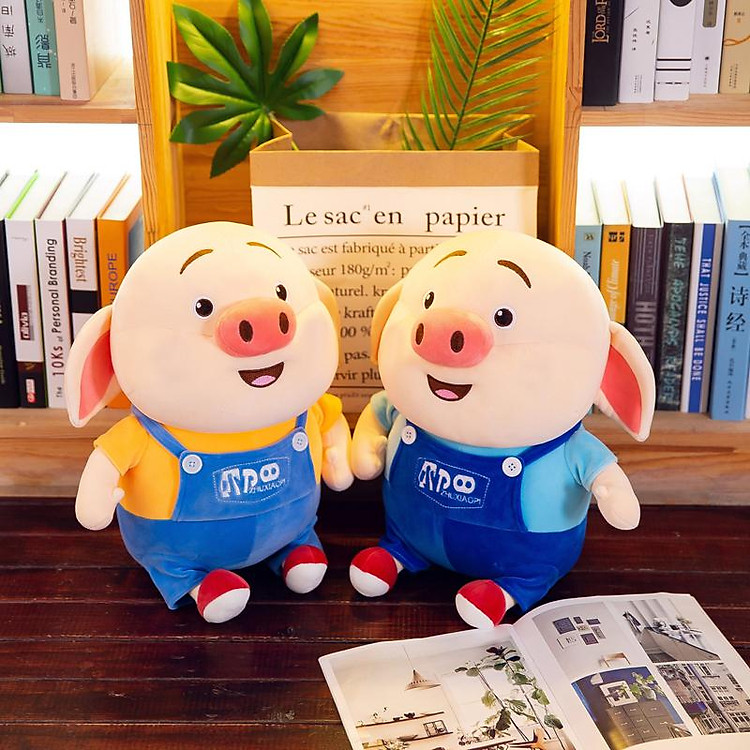 Gấu bông heo TikTok cute 40cm Chính hãng Giá tốt - Hình ảnh 5