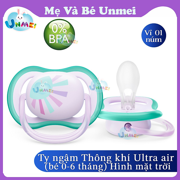 Núm Ty Ngậm Philips Avent Ultra Air Chính hãng Giá rẻ - Hình ảnh 3