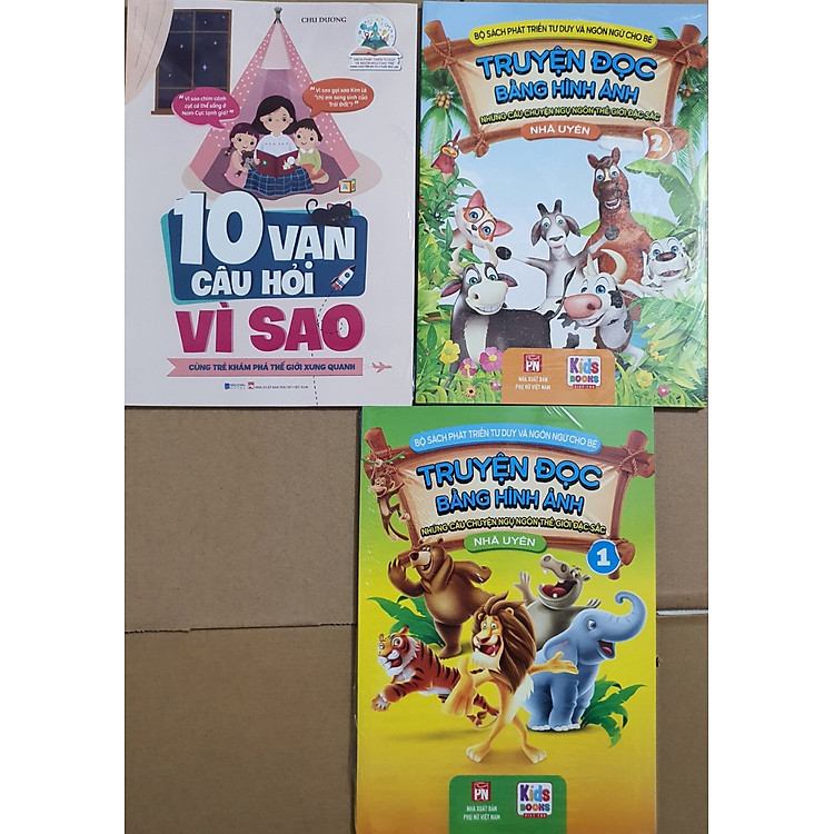 Bộ Sách Phát Triển Tư Duy Và Ngôn Ngữ Cho Bé