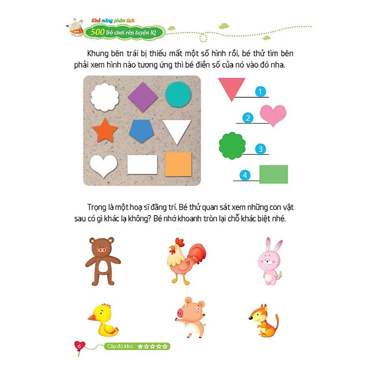 500 Trò Chơi Rèn Luyện IQ Cho Trẻ 4 - 10 Tuổi - Ảnh 4