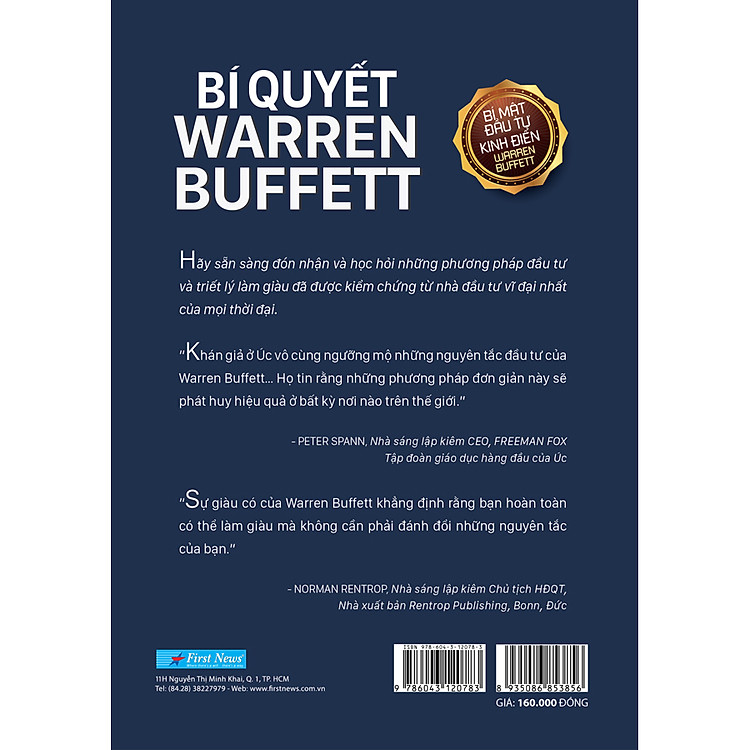 Bí Quyết Warren Buffett (Tái Bản) - Ảnh 2