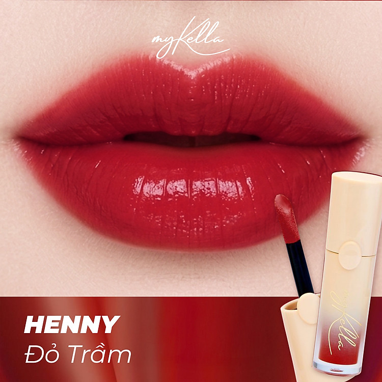 Son Nhung myKella Chất Nhung Mịn Mượt, Dưỡng Môi Nhẹ Tênh - KISSABLE VELVET LIP CREAM 5ml