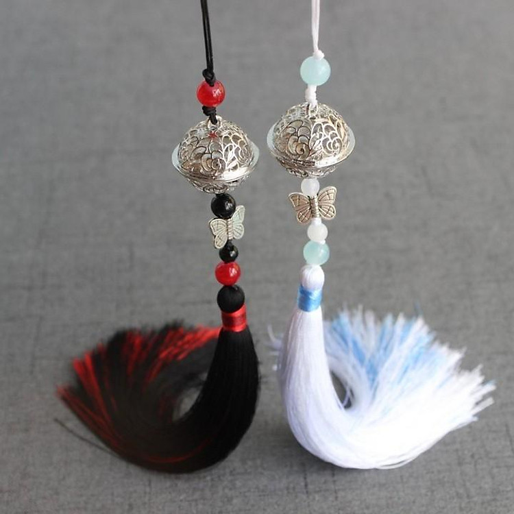 Móc khóa thanh tâm trần tình lệnh ma đạo tổ sư Ngụy Vô Tiện Lam Vong Cơ Ma Đạo Tổ Sư phim Trần Tình Lệnh tặng ảnh thiết kế vcone