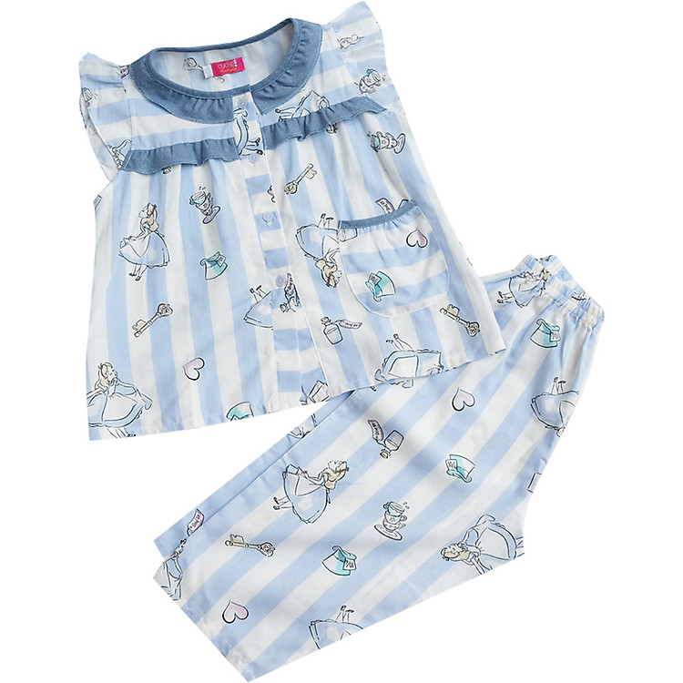 Đồ bộ bé gái Alice tay cánh tiên Cuckeo Kids T52013