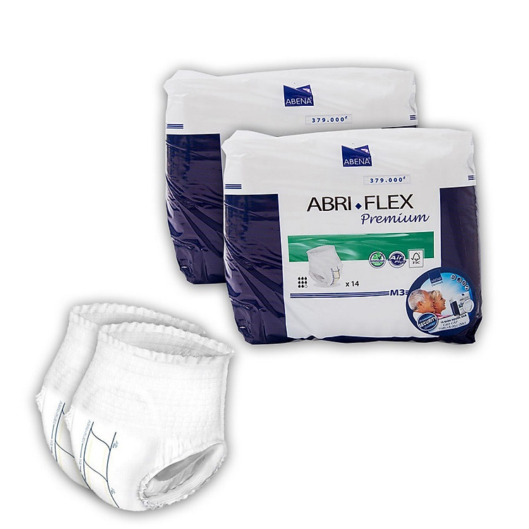 Bộ 2 tã quần người lớn M3 Abri-Flex M3 Premium (tặng 2 miếng cùng loại)