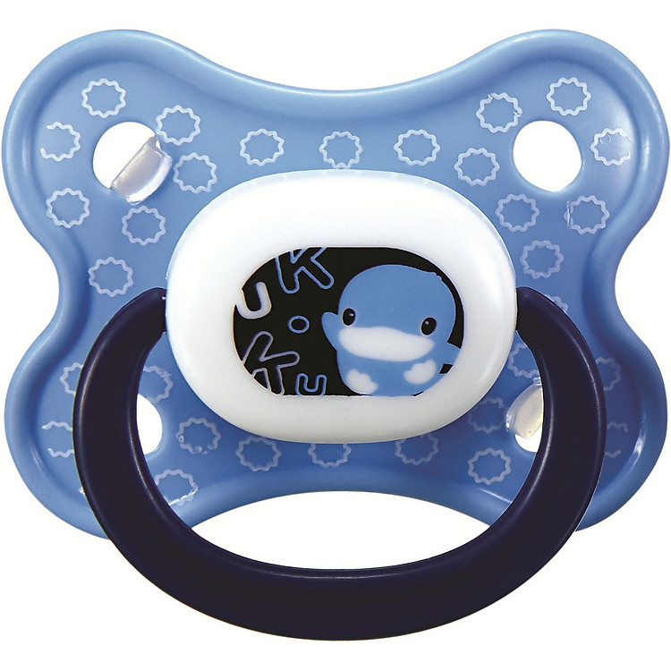 TY NGẬM CHO BÉ TỪ SƠ SINH BẰNG SILICONE - KUKU