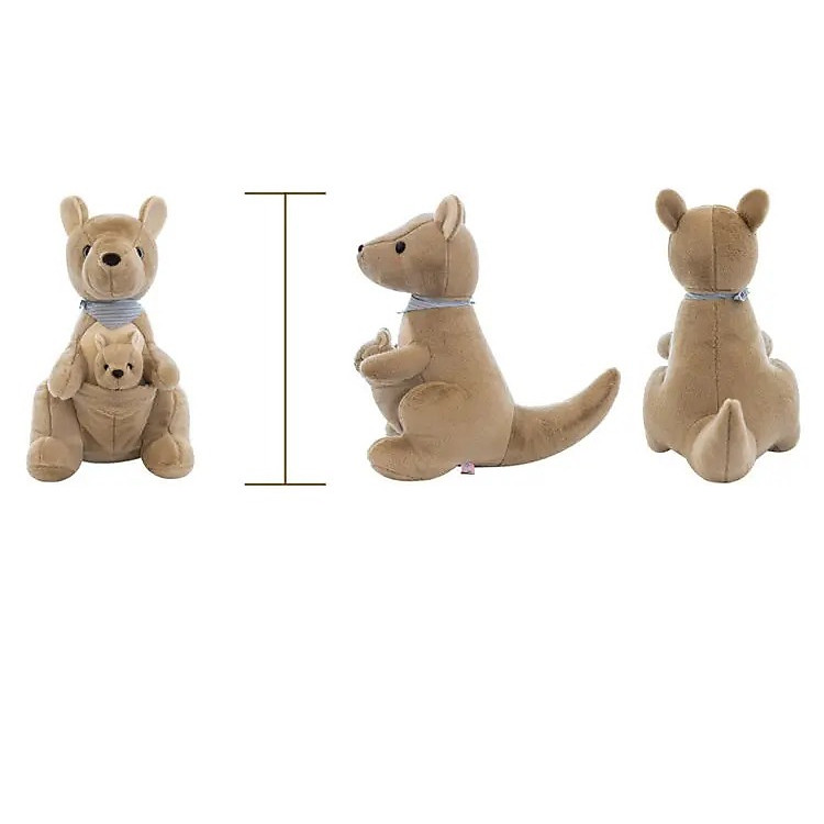 Thú nhồi bông chuột túi Kangaroo 45cm Chính hãng Ưu đãi - Hình ảnh 4