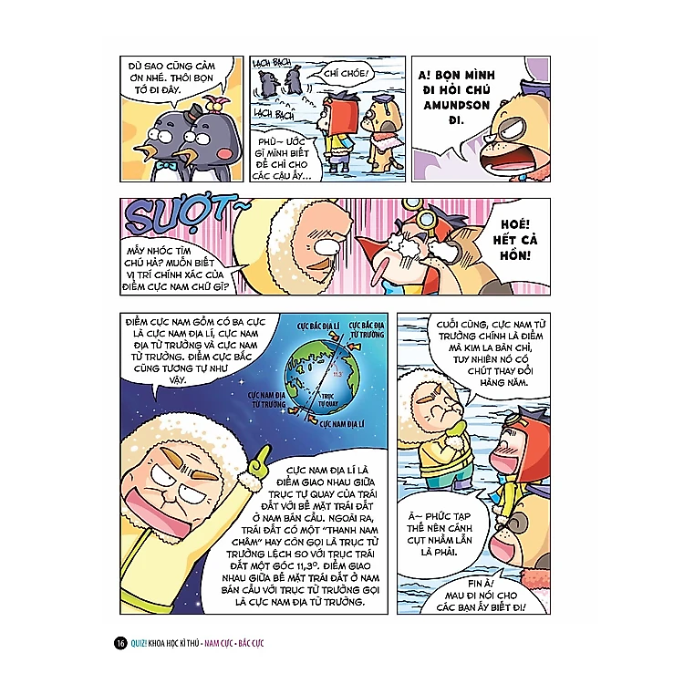 Quiz! Khoa Học Kì Thú: Nam Cực Bắc Cực - Ảnh 7