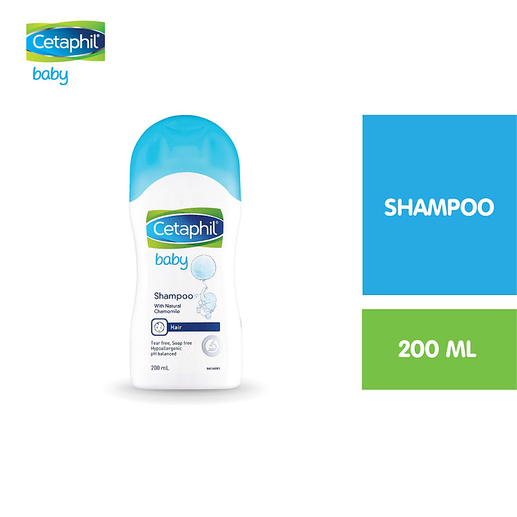 Dầu gội dịu lành cho bé Cetaphil Baby Shampoo 200ml