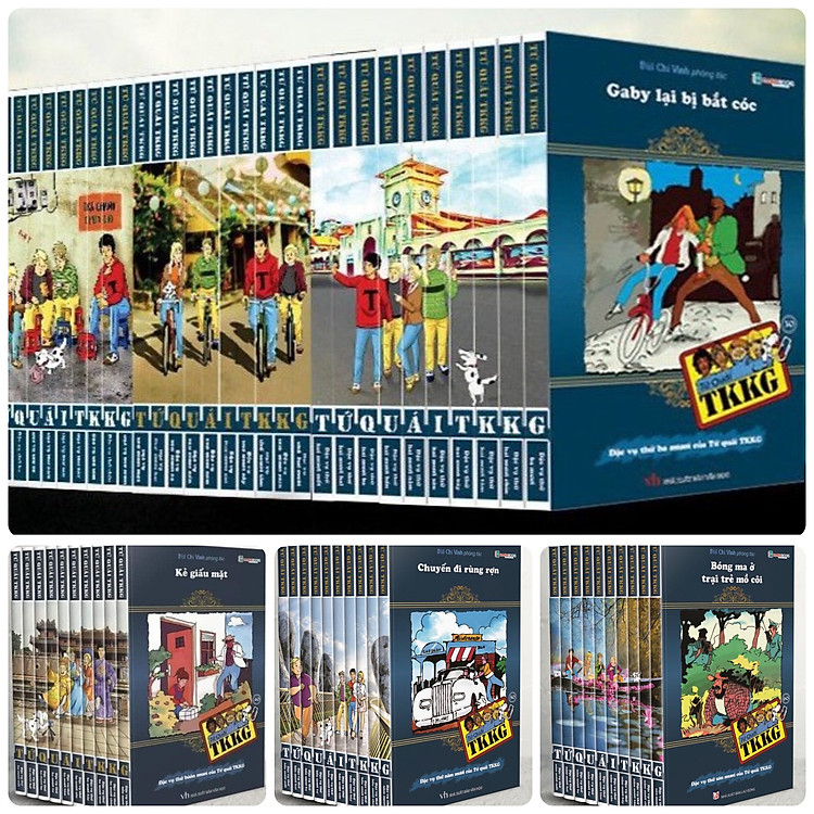 TỨ QUÁI TKKG (Tập 1-60)