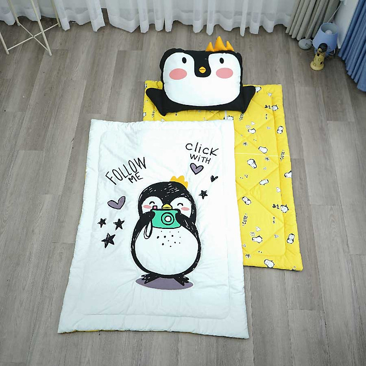 Mua Chăn Em Bé Penguin K-Bedding Everon Chính hãng Giá rẻ - Hình ảnh 3