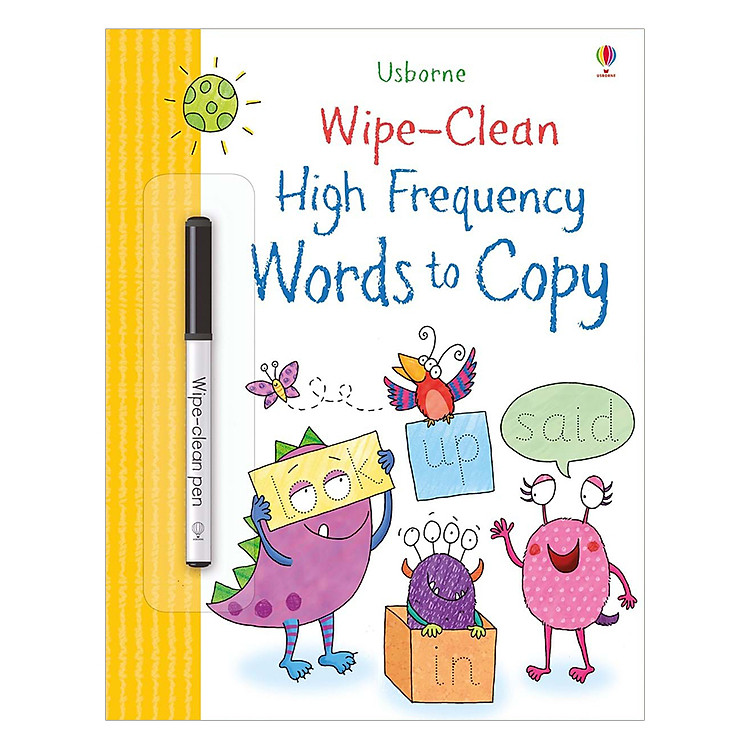 Sách Usborne High-Frequency Words to Copy