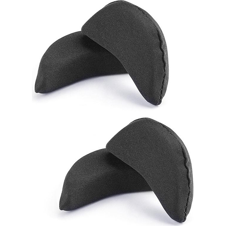 Combo 2 bộ miếng mút lót mũi giày êm chân - Màu Đen (2 miếng mút / bộ)