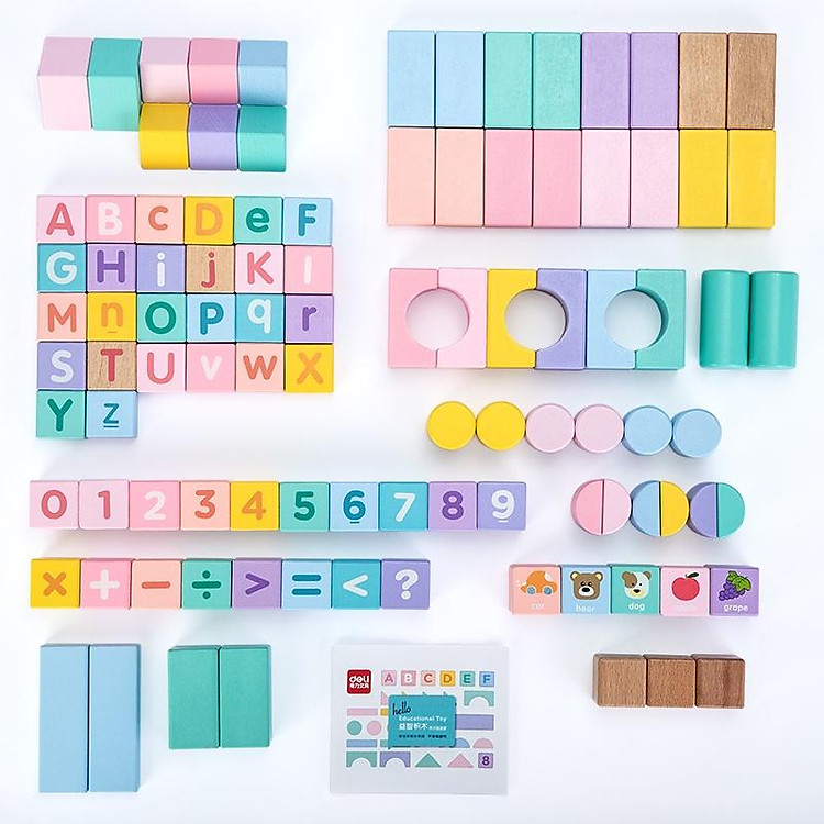 Bộ xếp hình gỗ mô hình thành phố Deli Chính hãng Ưu đãi - Hình ảnh 3