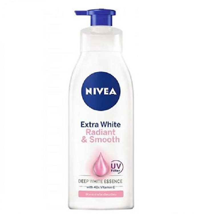 Sữa dưỡng thể trắng da, săn chắc da NIVEA Extra White 600ml - Thái Lan