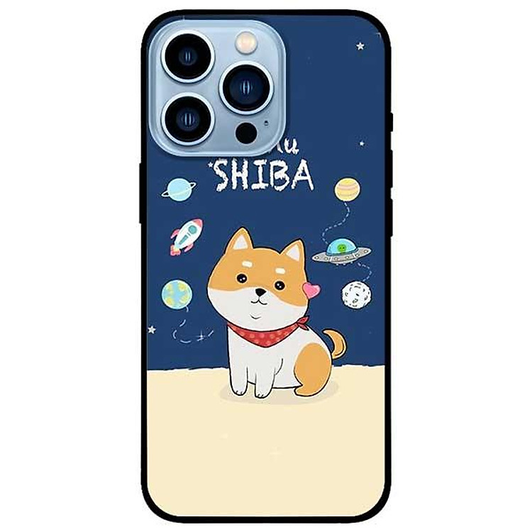 Ốp lưng dành cho Iphone 13 Mini - Iphone 13 - Iphone 13 Pro - Iphone 13 Pro Max - Shiba Vũ Trụ