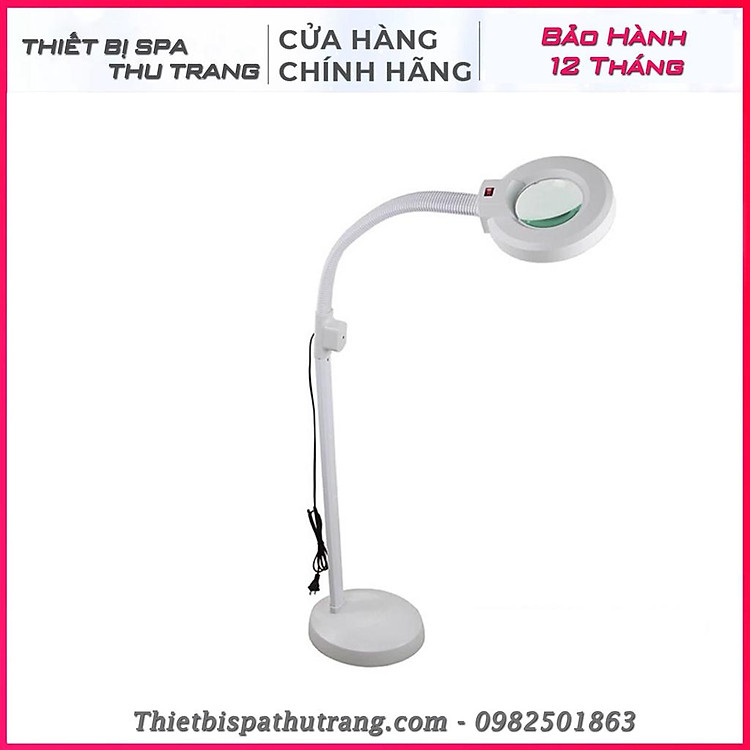 Đèn LED Soi Da Nối Mi Nặn Mụn Cho SPA Chân Nặng 12 Bóng Led