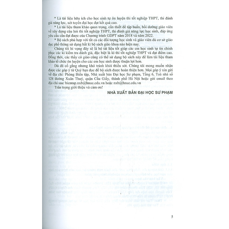 Ôn Luyện Trắc Nghiệm Thi Tốt Nghiệp Trung Học Phổ Thông (năm 2025) - Ảnh 5