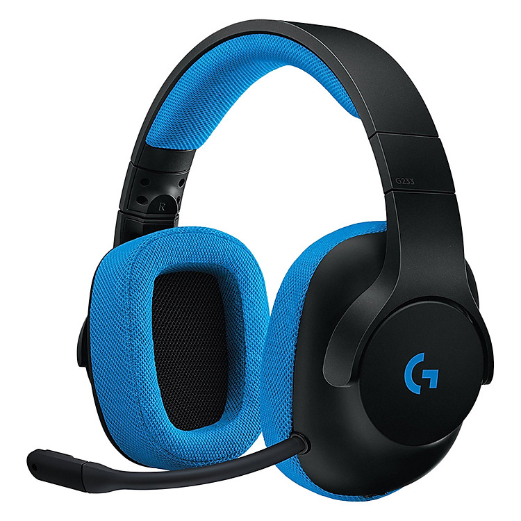 Tai Nghe Chụp Tai Gaming Logitech G233 Prodigy - Hàng Chính Hãng