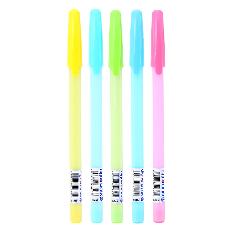 Viết Gel Đậy Nắp Digno Unik (0.7mm – 5 cây)