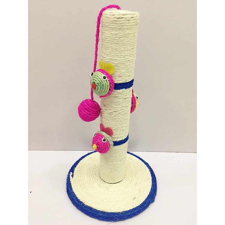 Đồ Chơi Trụ Cào Móng Có Bóng Treo Cho Mèo