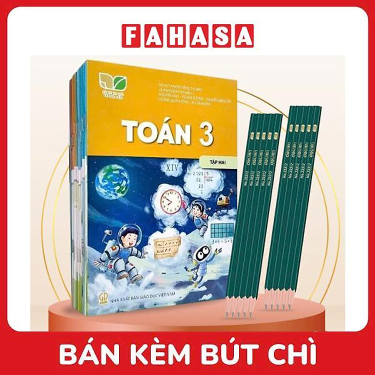Sách - Sách Giáo Khoa Bộ Lớp 3 - Kết Nối - Chuẩn Bộ Giáo Dục Kèm Hộp Bút Chì