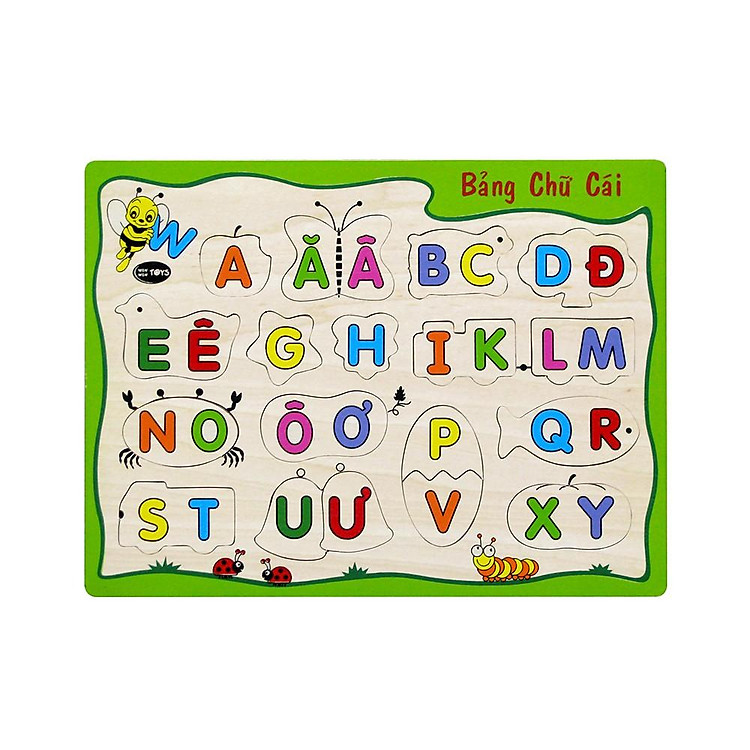 Mua Đồ chơi gỗ Bảng chữ cái Winwintoys Chính hãng Giá tốt - Hình ảnh 2