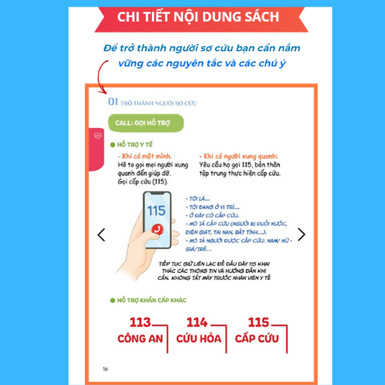 Sơ Cứu 360 Cẩm Nang Sơ Cứu Xử Lý Tình Huống - Ảnh 6
