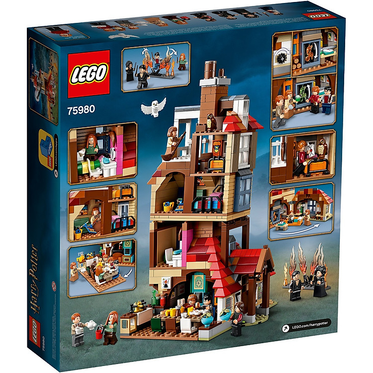 LEGO Harry Potter 75980 - Tấn Công Hang Sóc Chính hãng Tiết kiệm - Hình ảnh 3